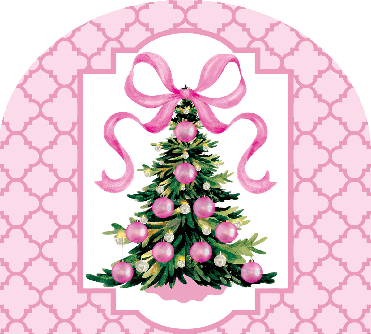 Pink Christmas Tree-Arbor Mate