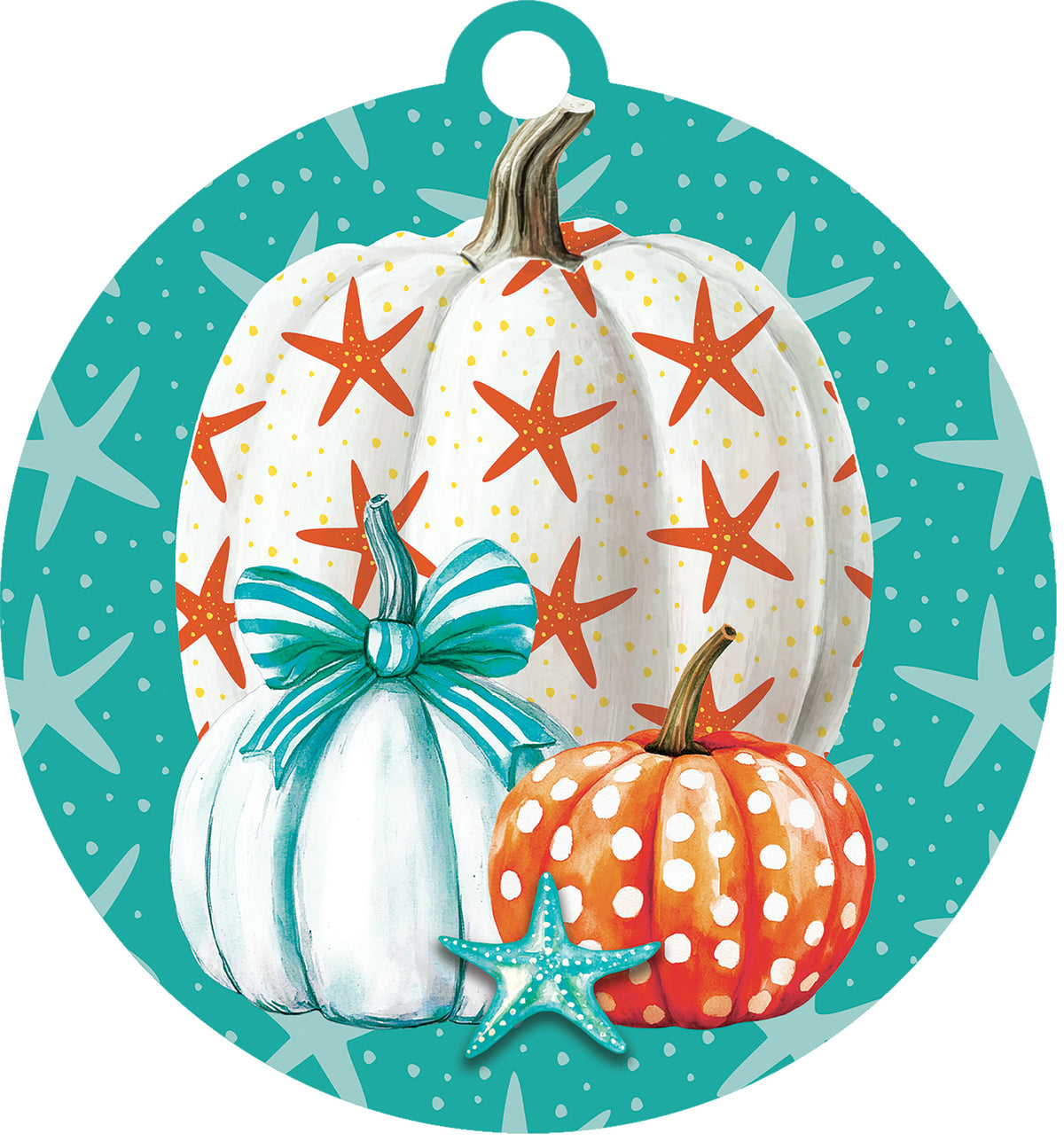 Starfish Pumpkin-LG Hang Around