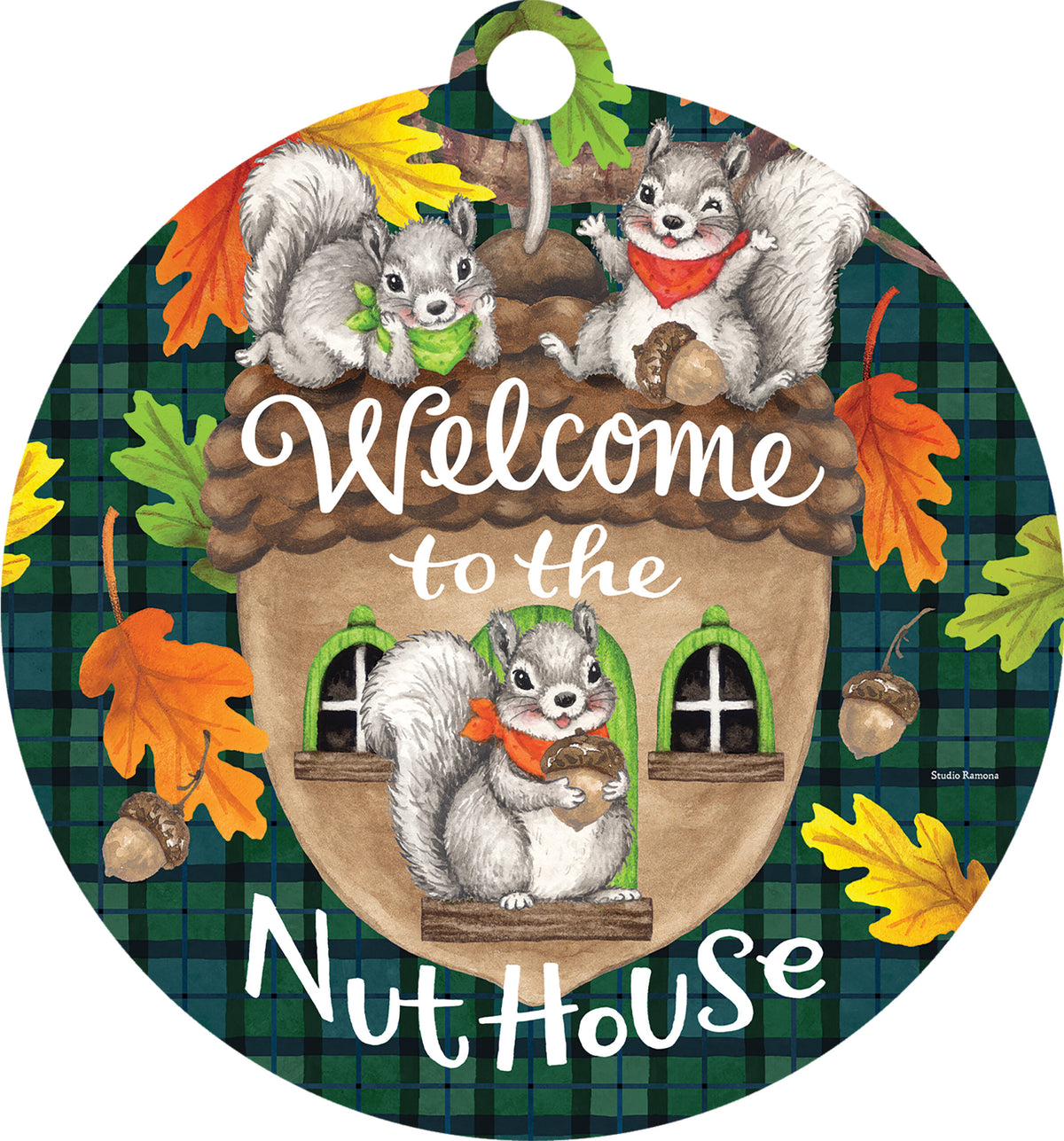 Nuthouse Squirrel-LG Hang Around