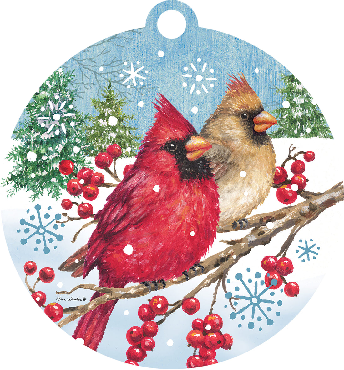 Winter Cardinal-LG Hang Around