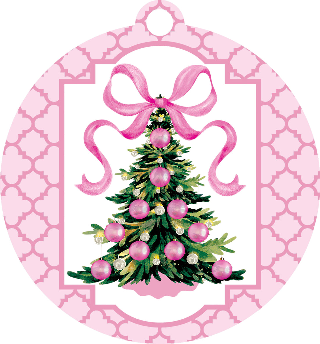 Pink Christmas Tree-LG Hang Around