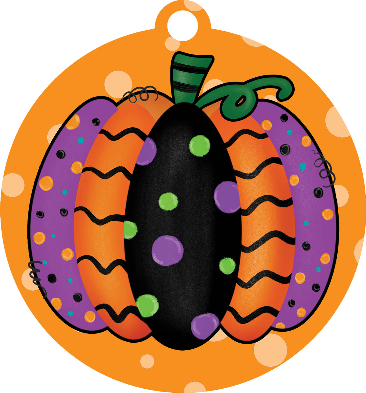 Halloween Pumpkin-LG Hang Around