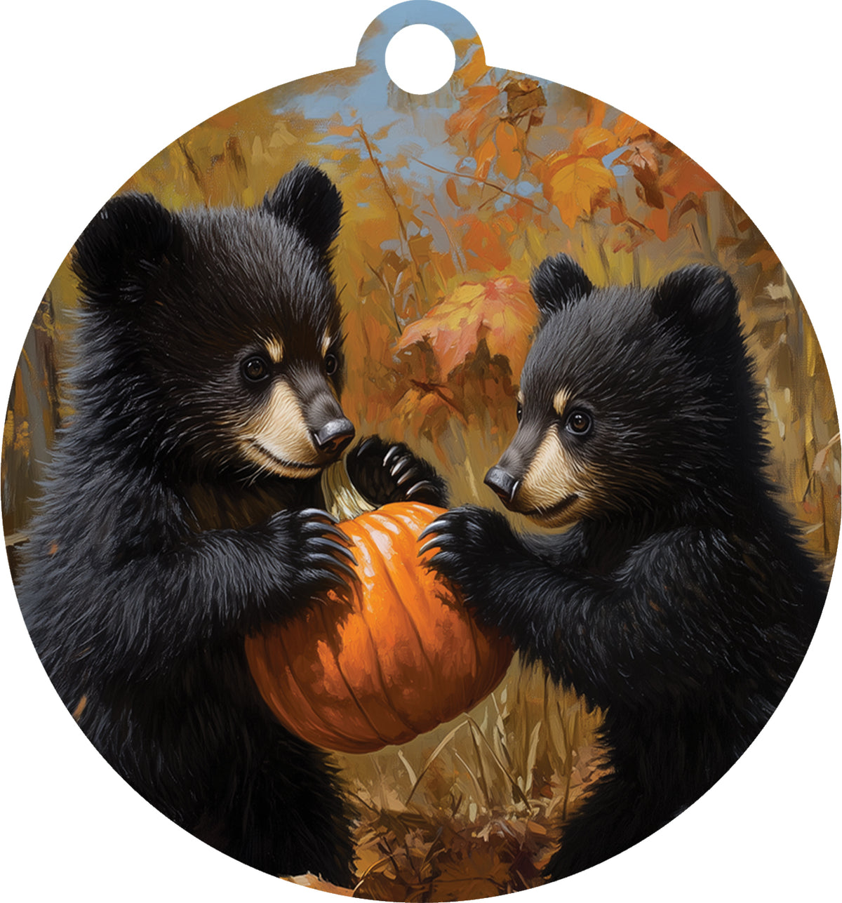 Two Bear Cubs-LG Hang Around