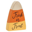 Trick or Treat Candy Corn Chunky Sitter