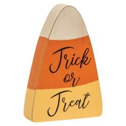 Trick or Treat Candy Corn Chunky Sitter