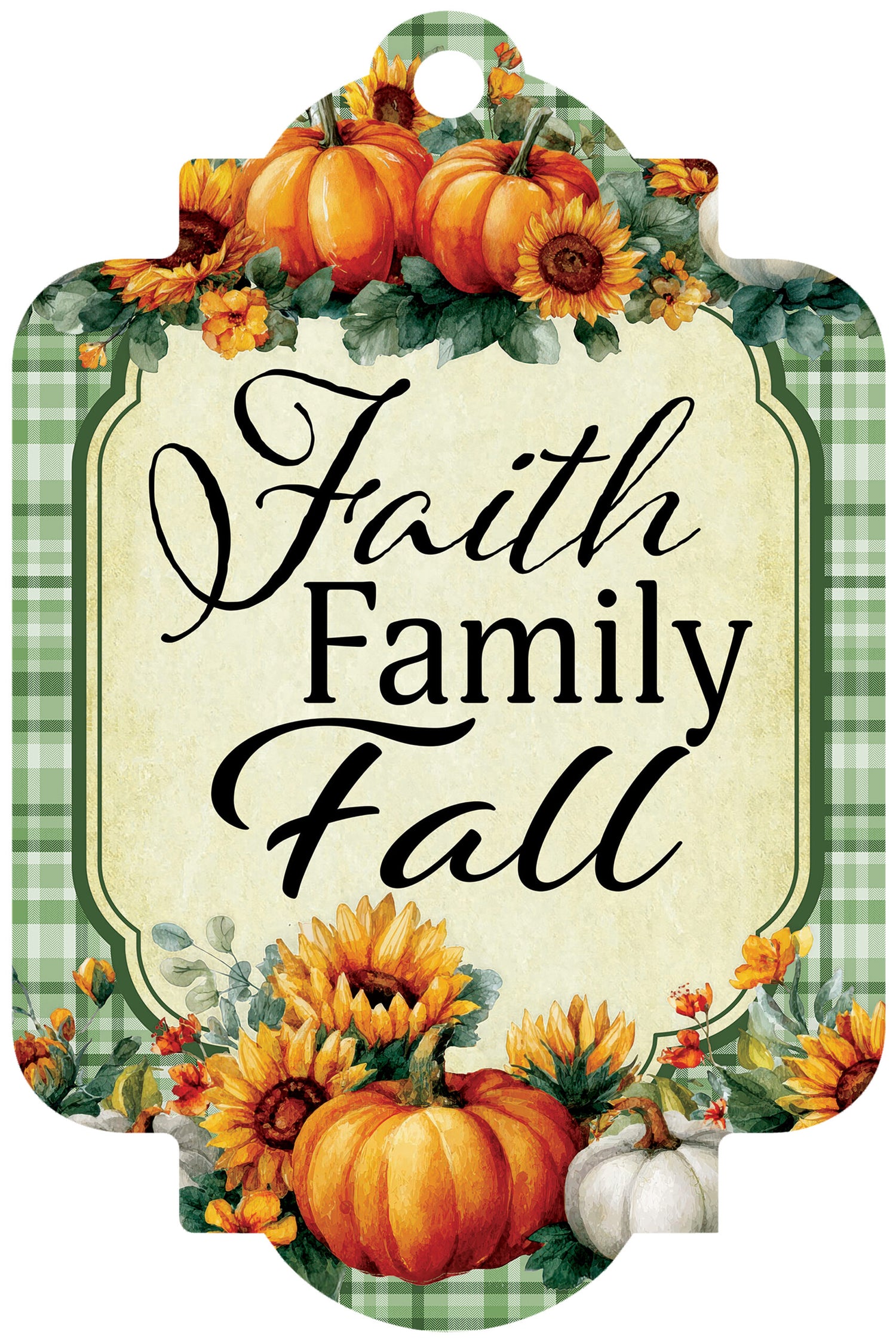 Chinoiserie Trio- Faith Family Fall
