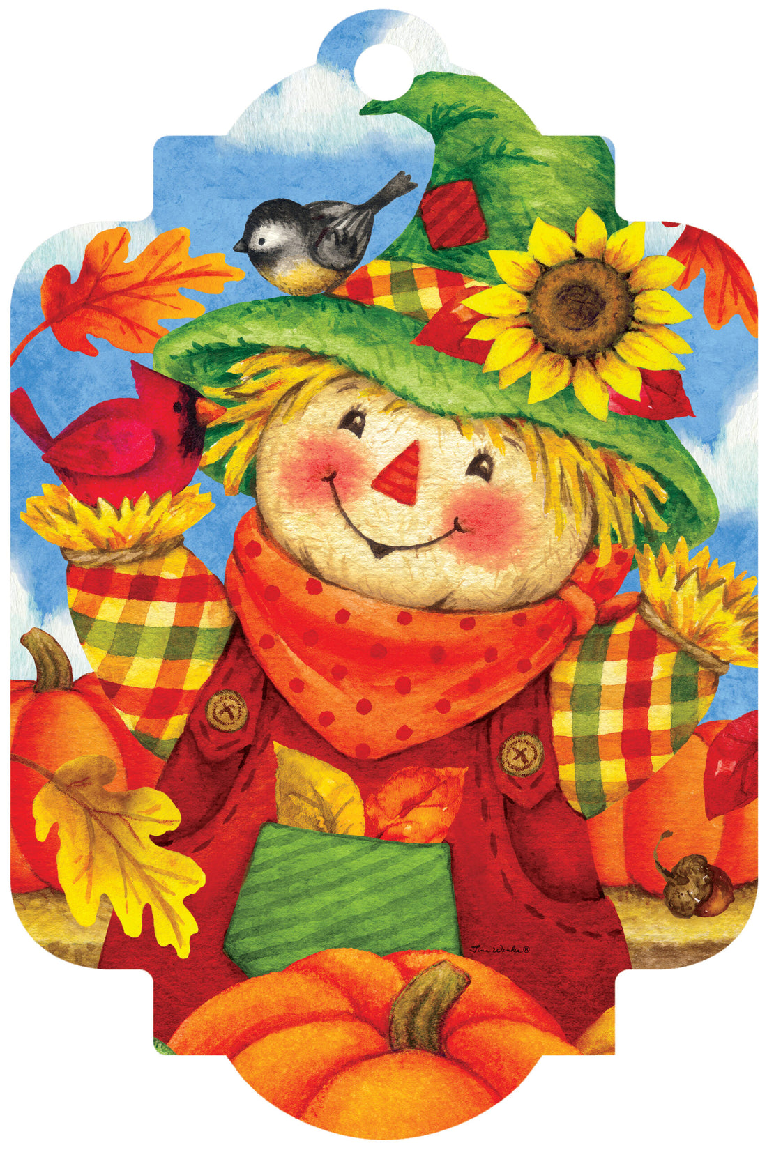 Hello Pumpkin- Deluxe Door Decor