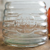 Medium Honey Hive Glass Canister