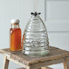 Medium Honey Hive Glass Canister