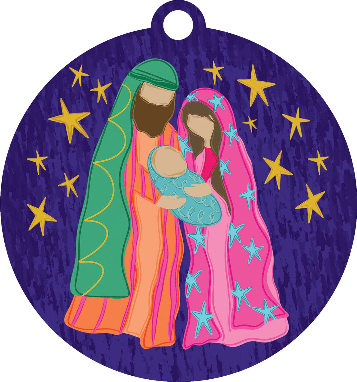 Colorful Nativity-LG Hang Around
