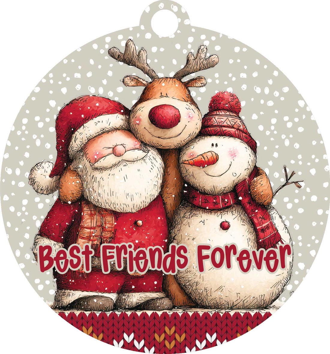 BFF’s Christmas- Large Hang Around