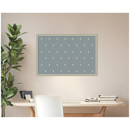 Pinboard Blue Botanical Block Print