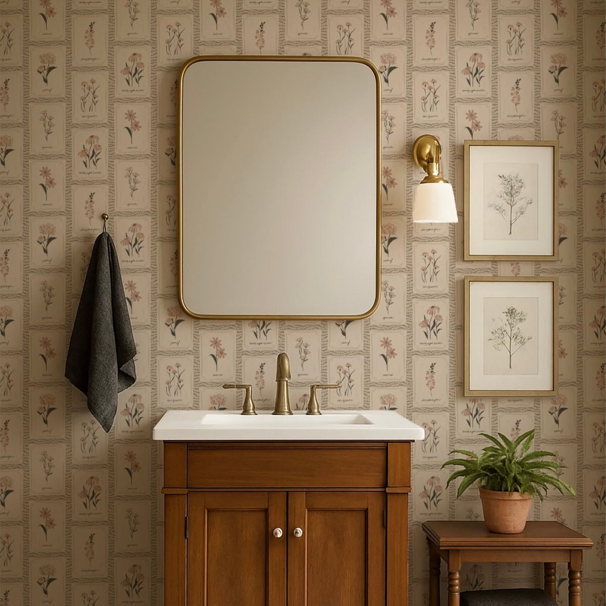 Susan Wallpaper by Hearten Design