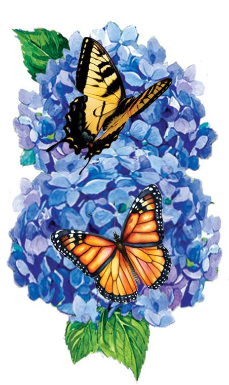 Signature Sign Icon – Hydrangeas