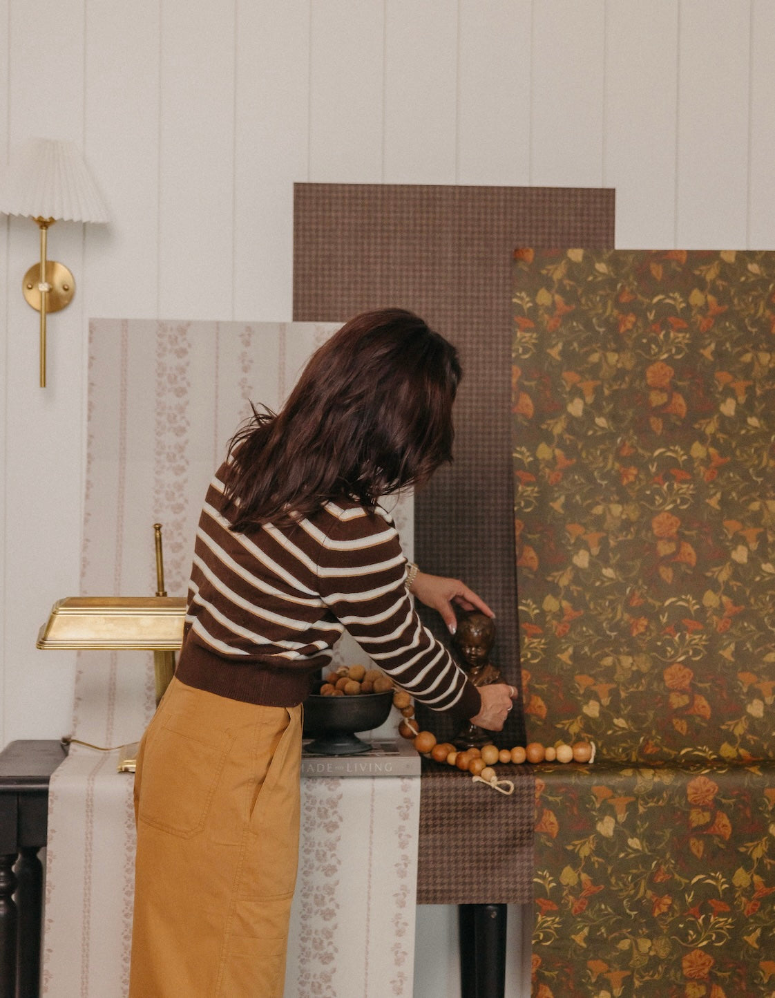Savile Row Wallpaper by Safari Natalia x Taddy Mikelaites