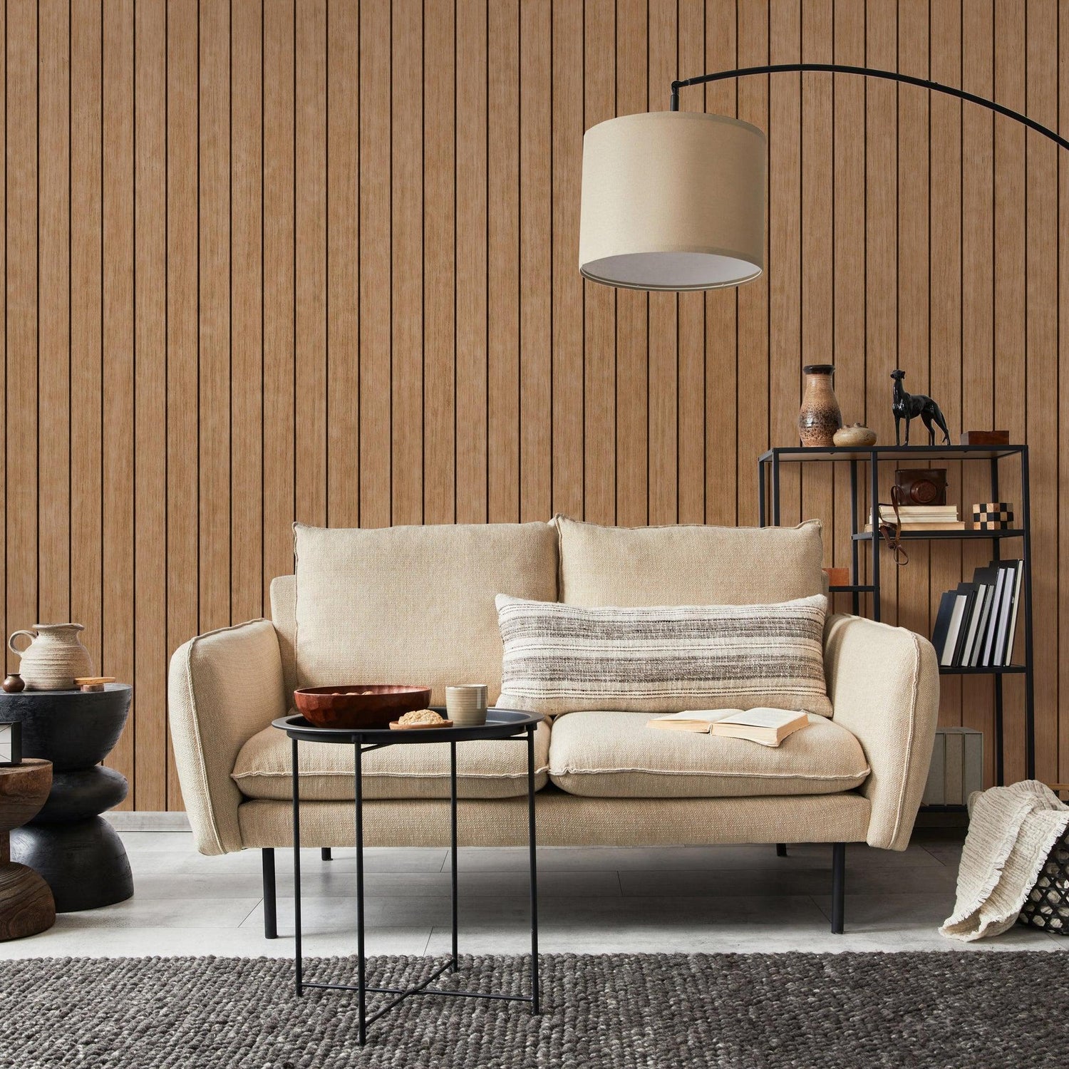Lockwood Wallpaper - 10 FT H X 15.8 FT W LUXE P&amp;S