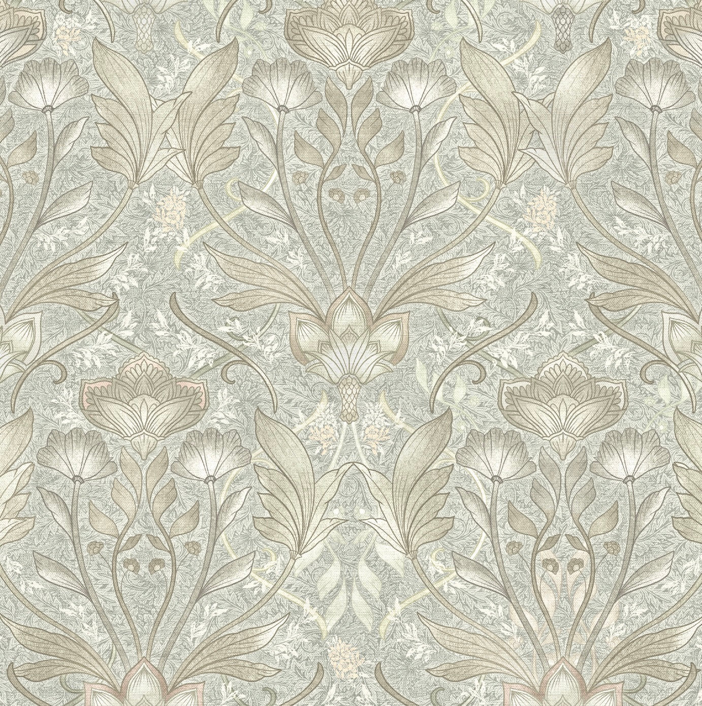 Morris Wallpaper by Aynsley Ovard x Bloomery Decor