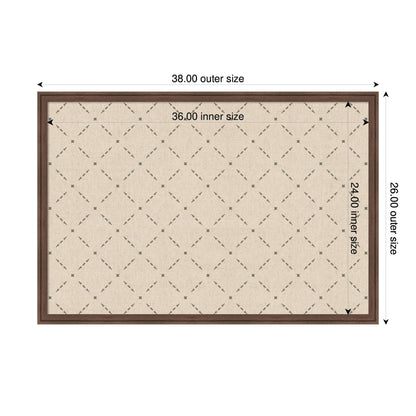 Pinboard Green Lattice Print