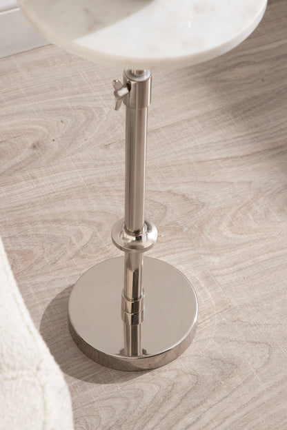 Engles Adjustable Marble Table and Plant Stand