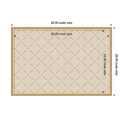 Pinboard Green Lattice Print