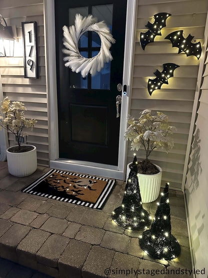 Light-Up Witch Hat Set