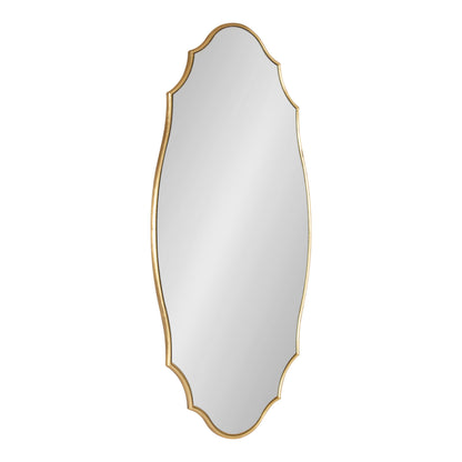Leanna Scalloped Oval Wall Mirror