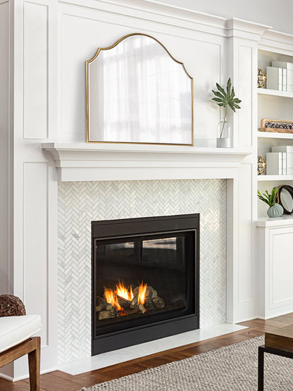 Leanna Framed Arch Wall Mirror