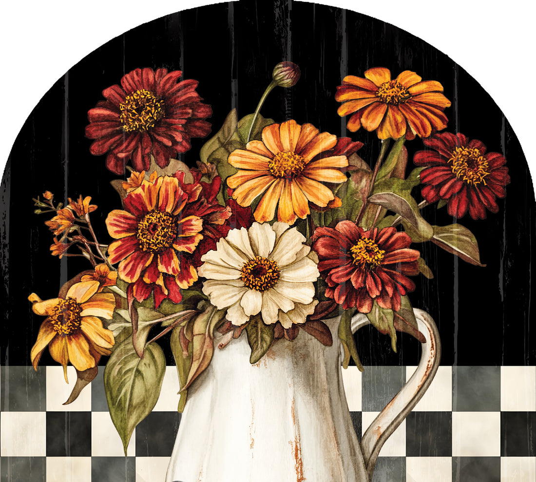 Vintage Fall Flowers-Arbor Mate