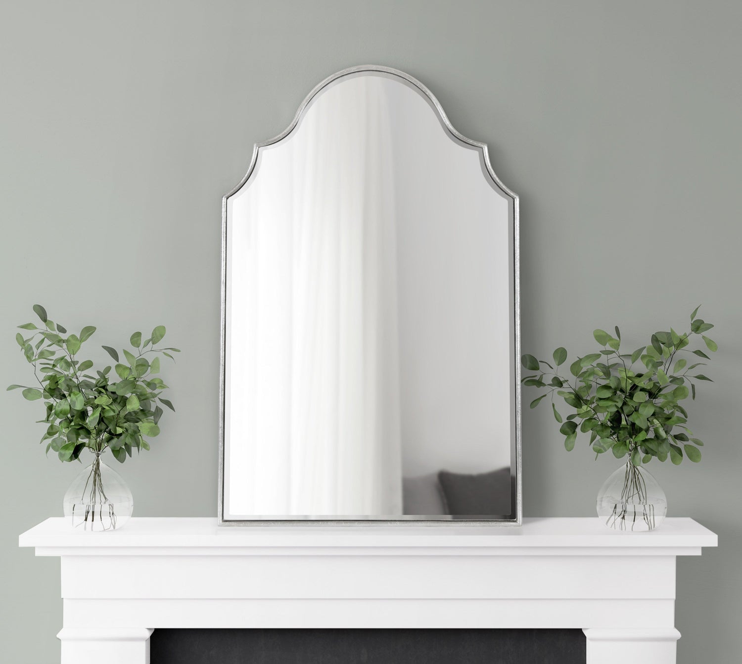 Leanna Framed Arch Wall Mirror