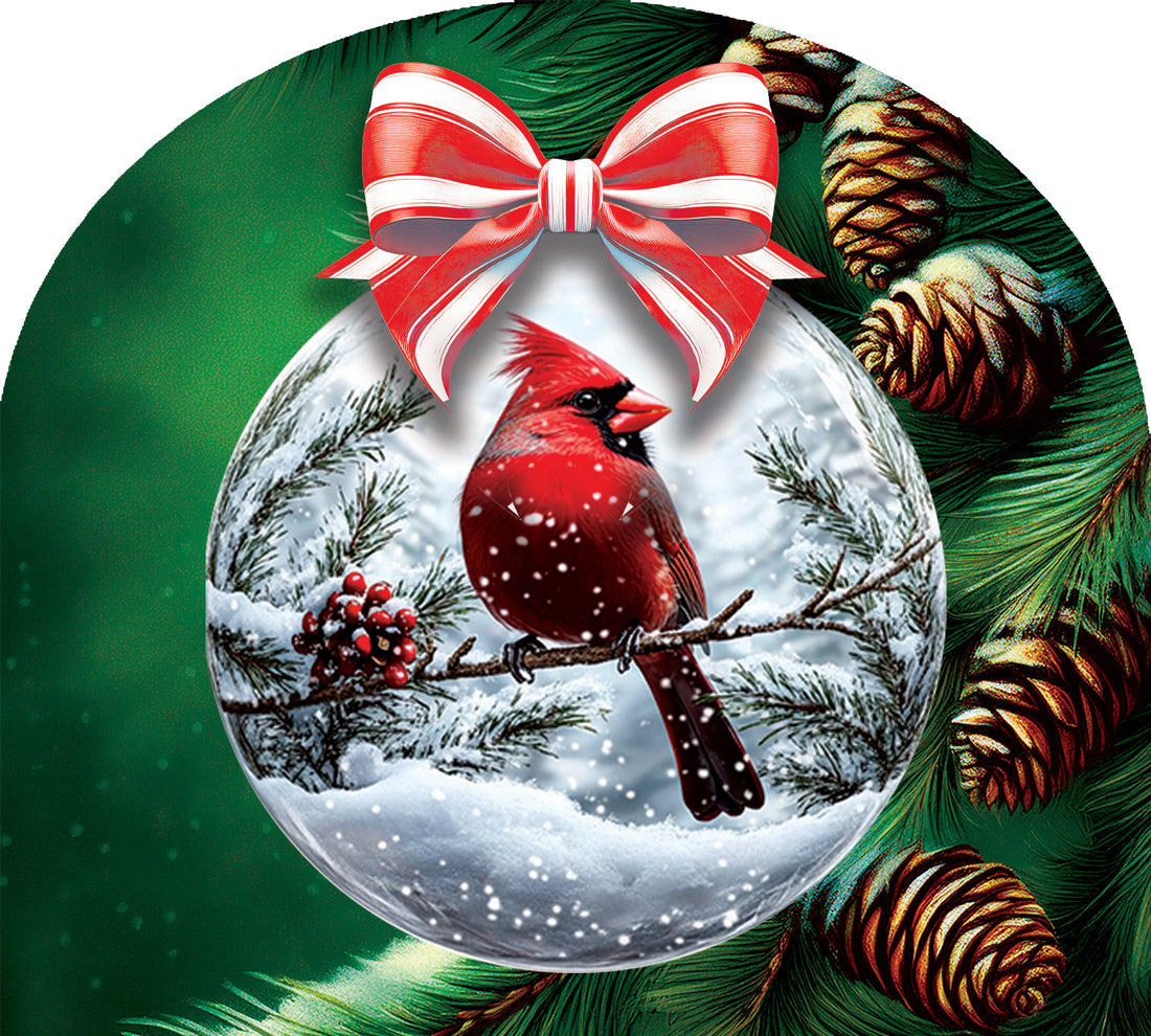 Cardinal Ornament-Arbor Mate