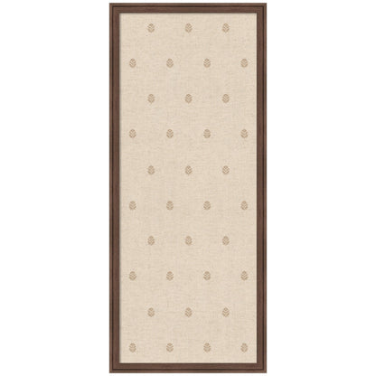 Pinboard Beige Botanical Block Print