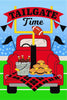 Applique Garden Tailgate-Red/Black