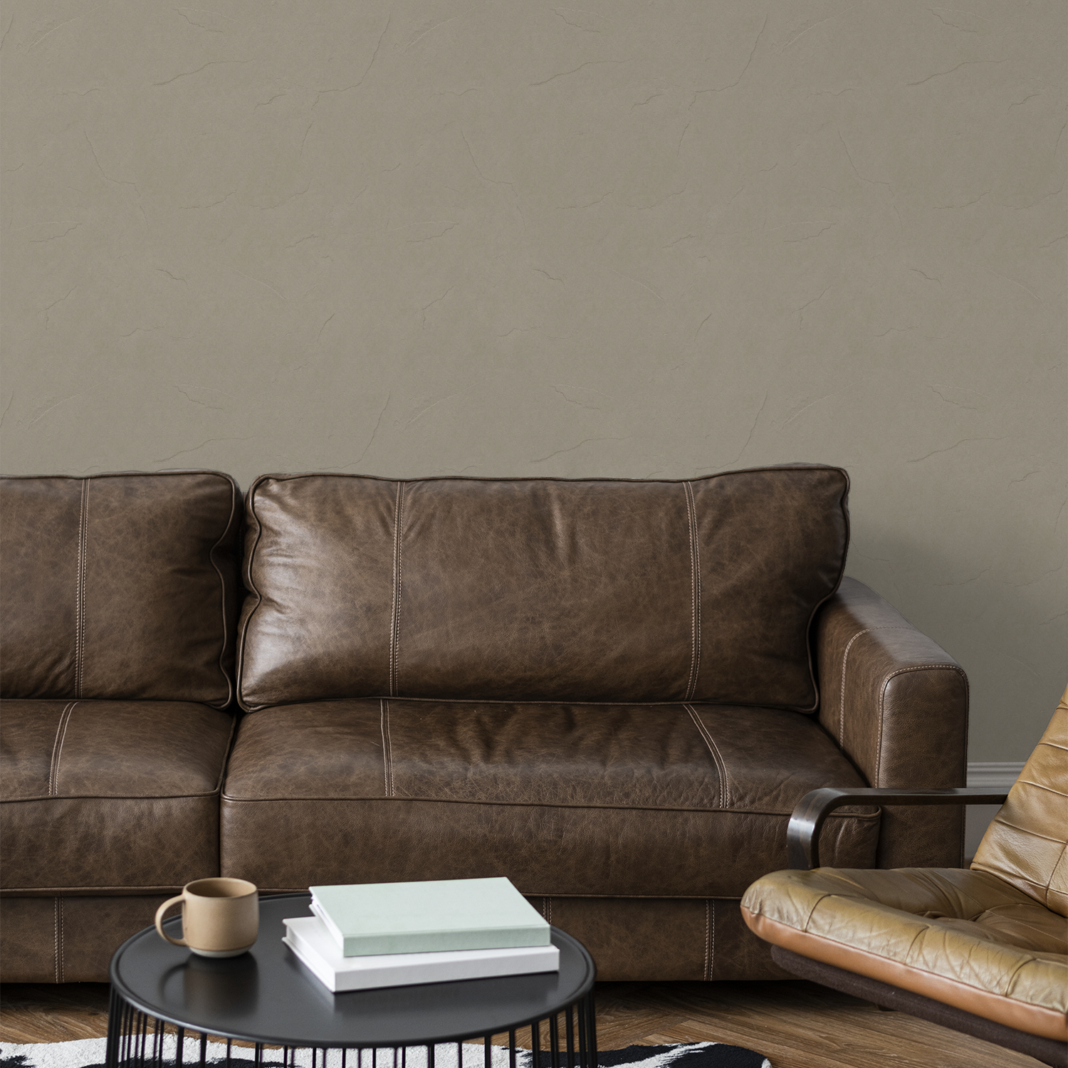 Plaster (Gray) Wallpaper