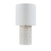 Ashbourne Embossed Floral Resin Table Lamp