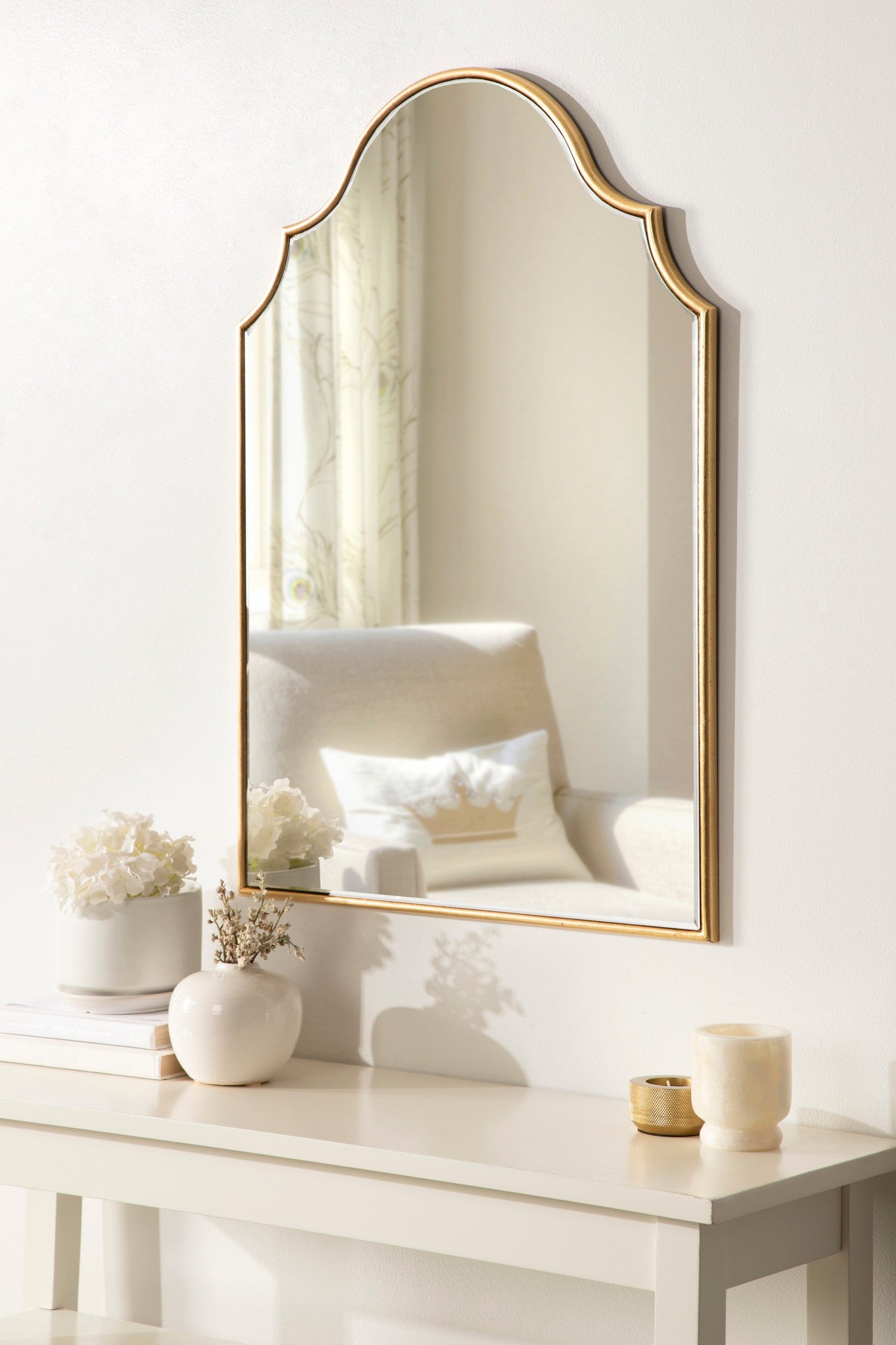 Leanna Framed Arch Wall Mirror