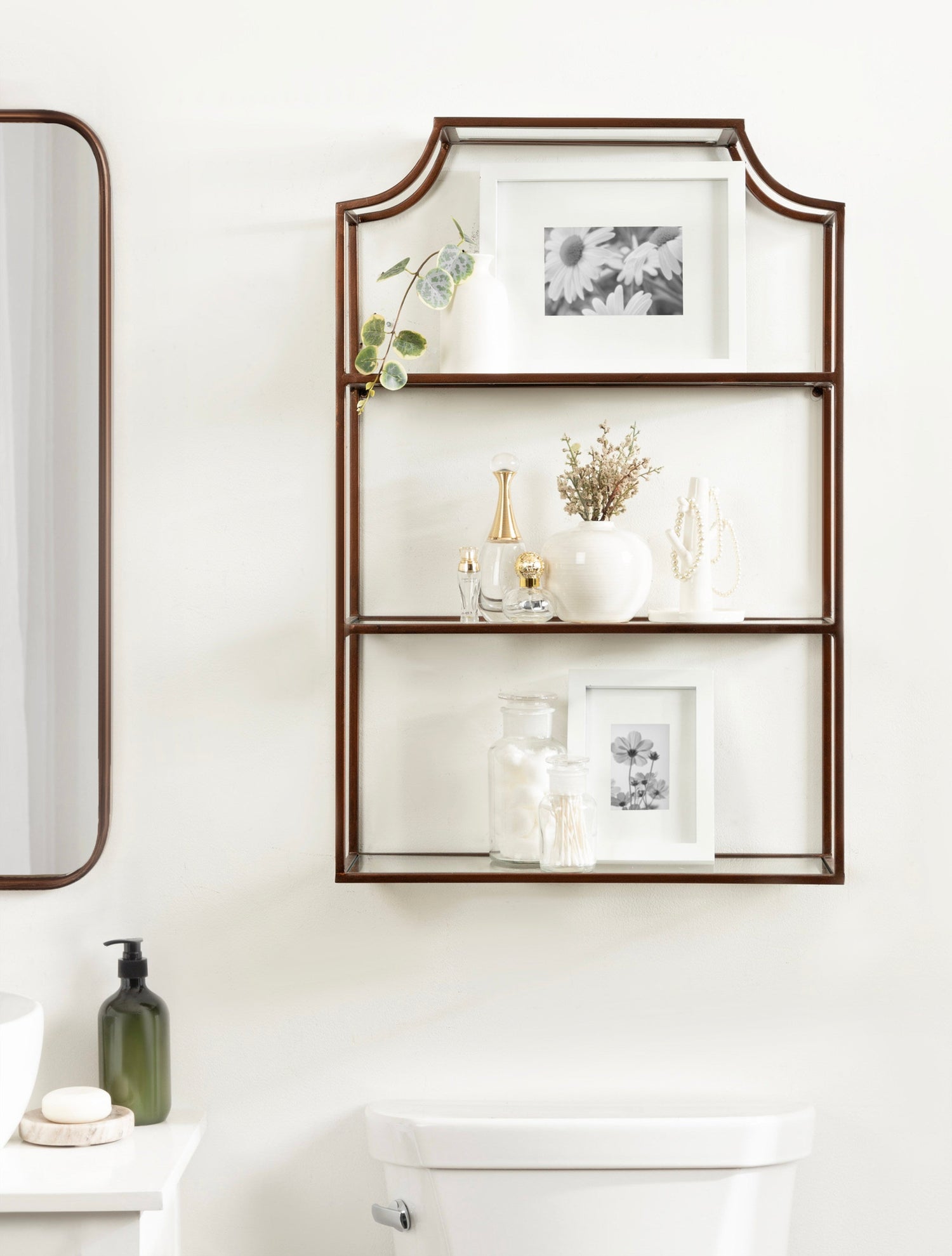 Ciel Tiered Wall Shelf