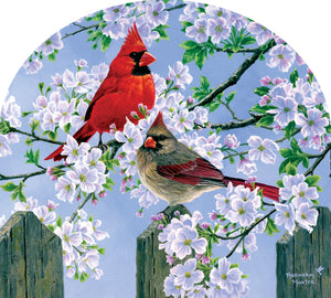 Cardinal Couple-Arbor Mate