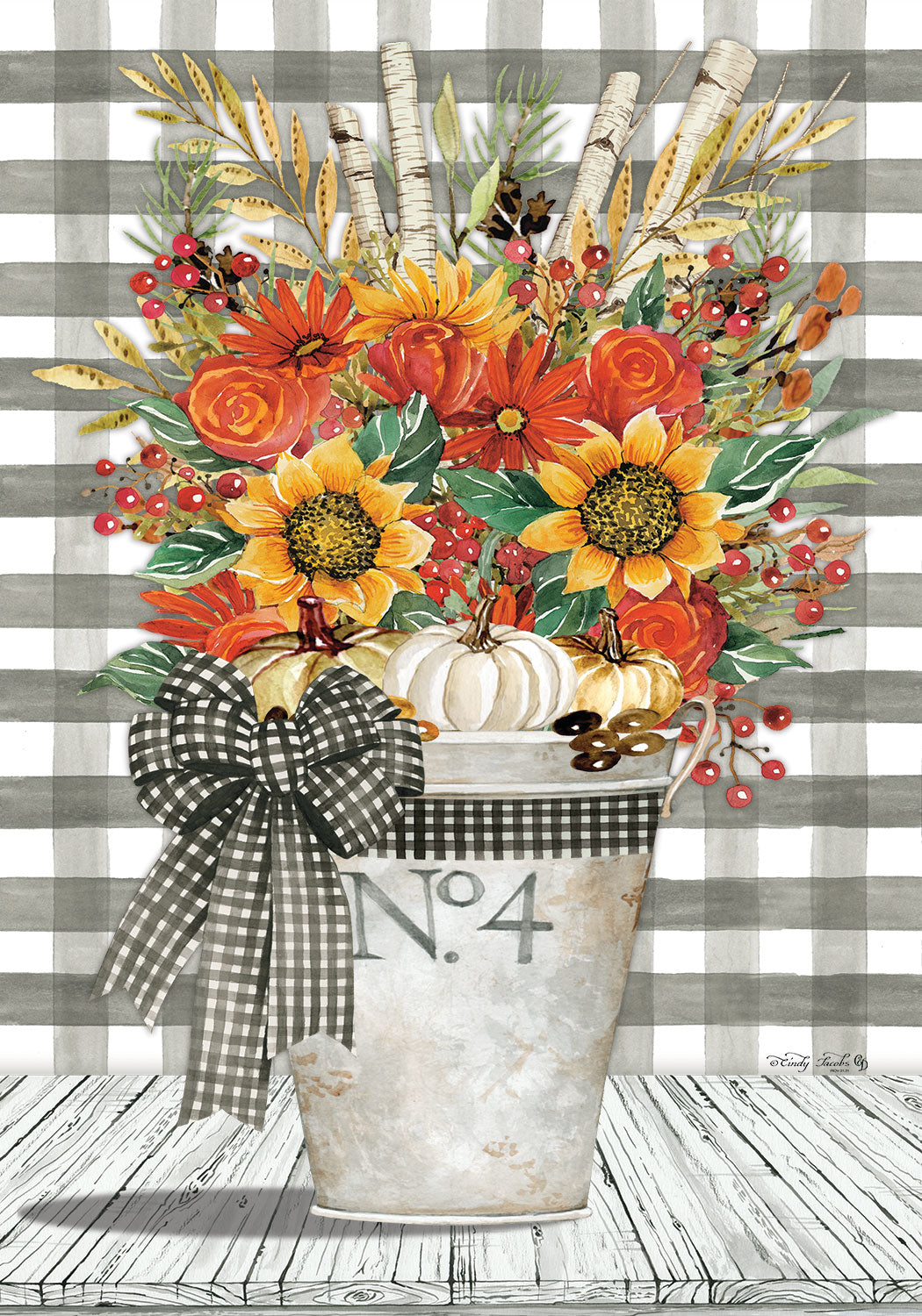 Autumn Arrangement Flag