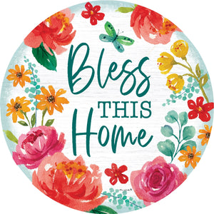 Blessed Floral -Lg Hang Around