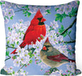 Pillow-Cardinal Couple