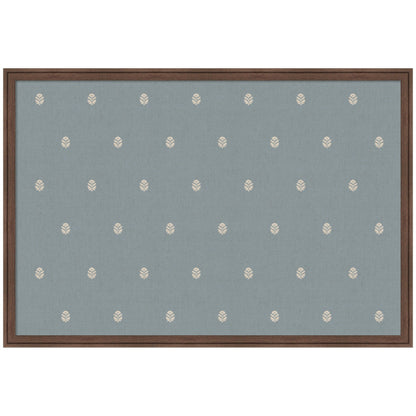 Pinboard Blue Botanical Block Print