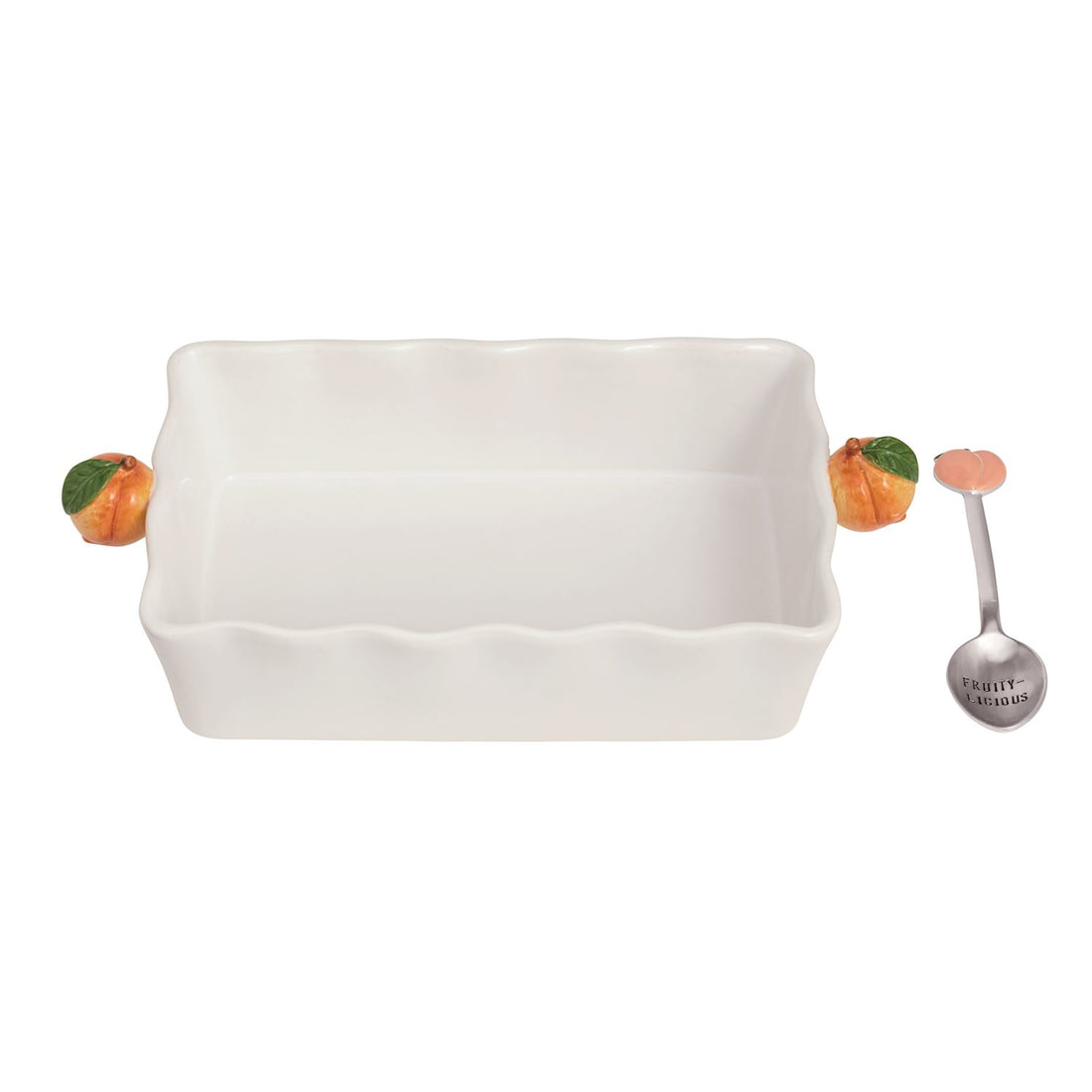 Peach Cobbler Icon Baker Set -- No Words