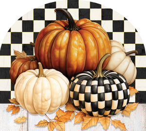 Checkered Pumpkin-Arbor Mates