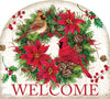 Cardinal Wreath-Arbor Mate