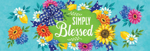 Simply Blessed -Signature Sign