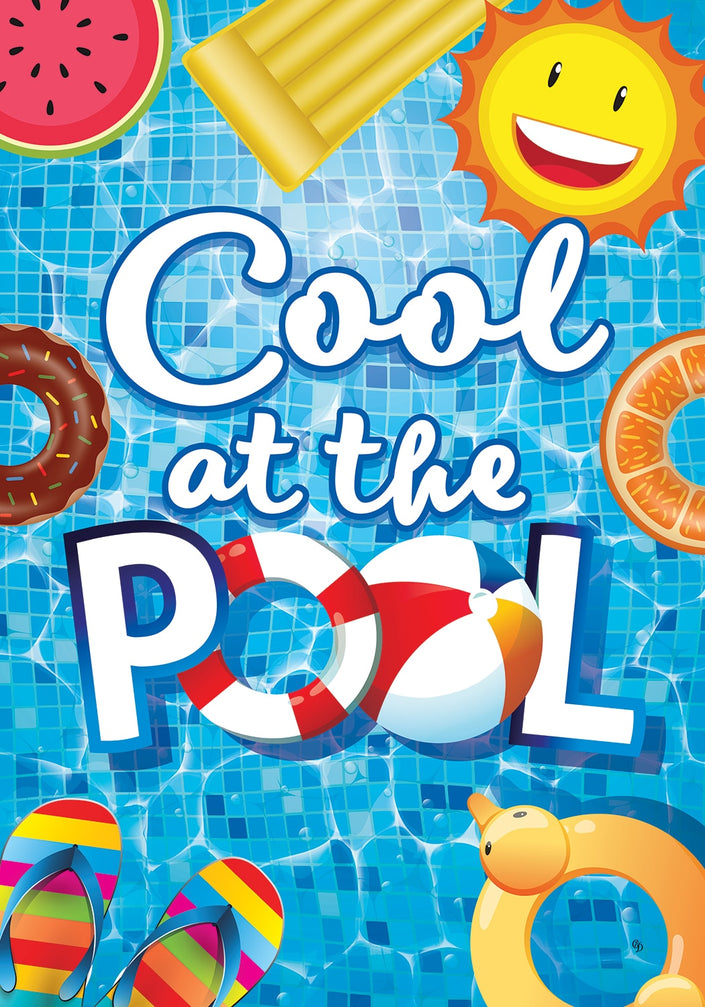 Cool at the Pool-Flag