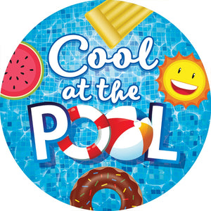 Cool at the Pool-Accent Magnet