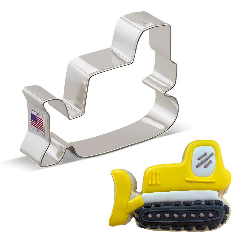 Bulldozer Cookie Cutter 4 1/4