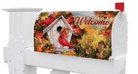 Cardinal Birdhouse-Mailbox Makeover