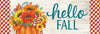 Pumpkin Sunflowers-Signature Sign